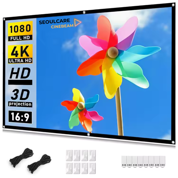 Ekran projekcyjny „100 cali”