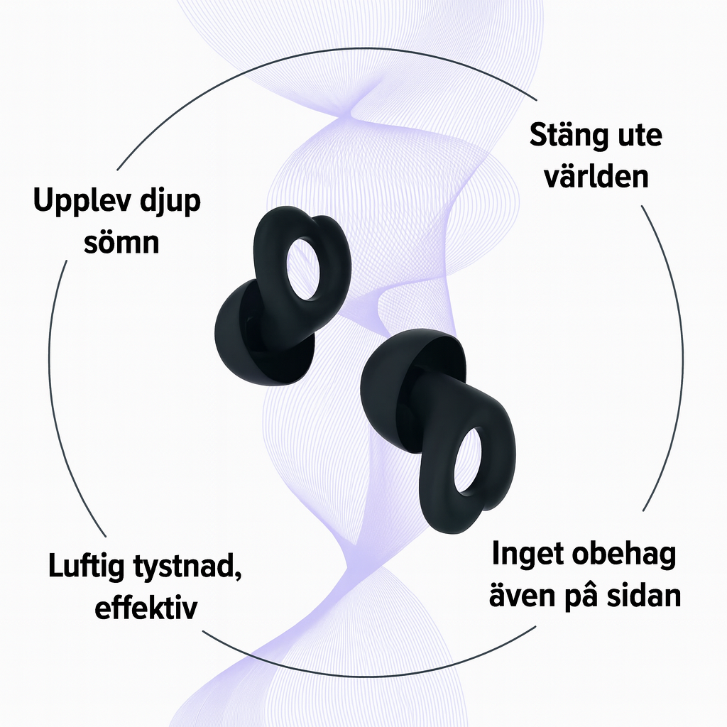 Wav Dream öronproppar + Gratis fodral