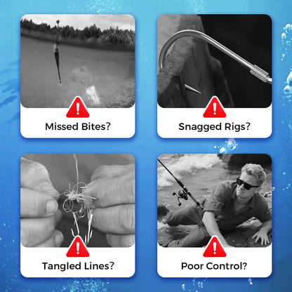 🔥3-hakowy zestaw do połowów dennych z zabezpieczeniem przed dryfowaniem