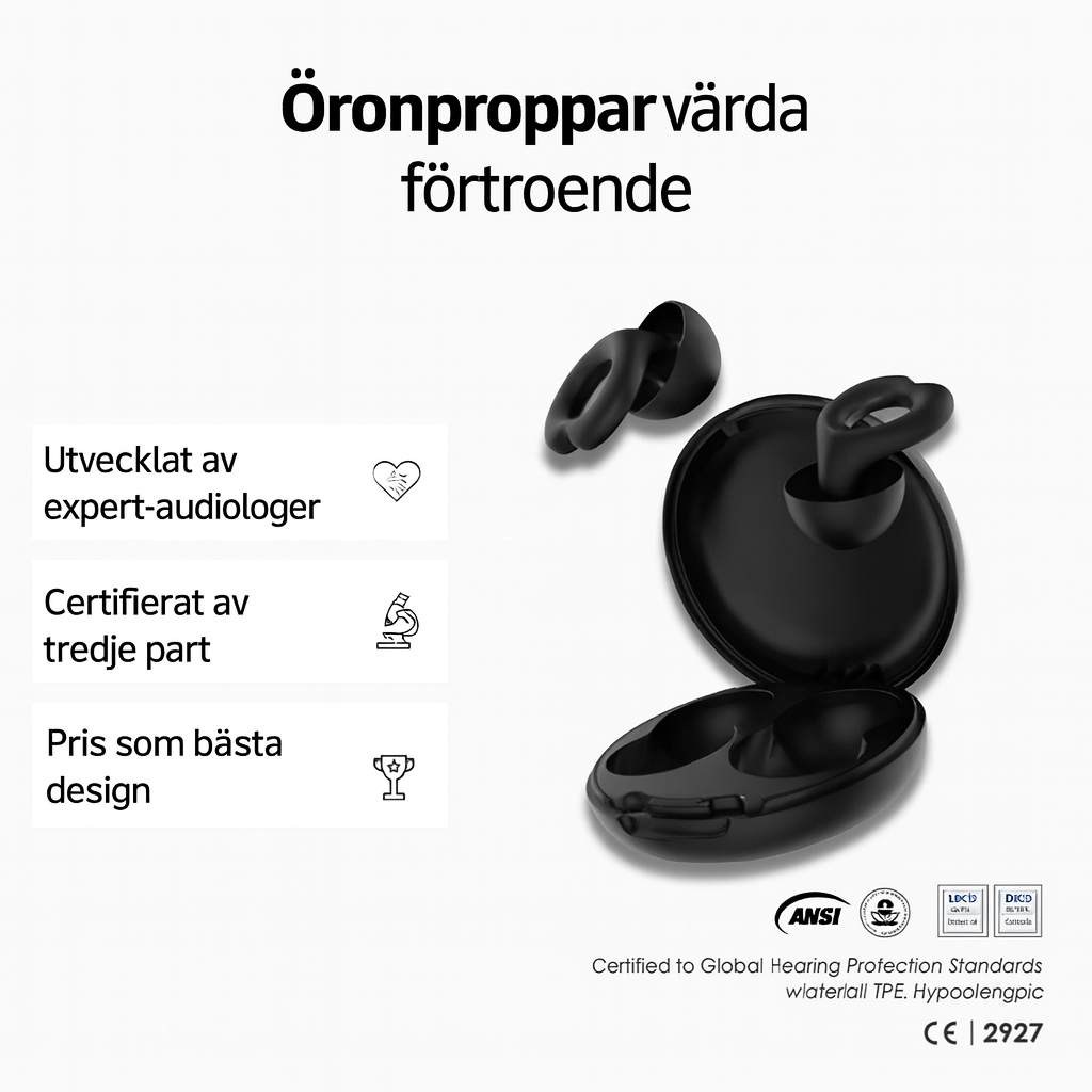 Wav Dream öronproppar + Gratis fodral