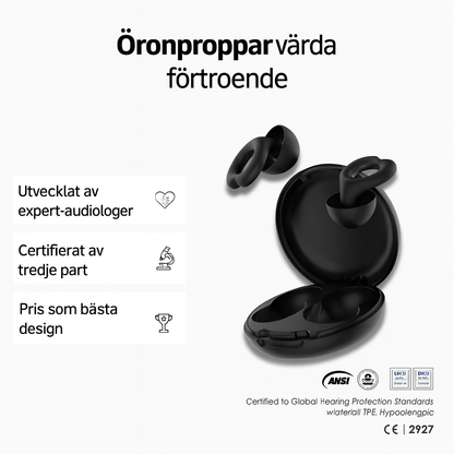 Wav Dream öronproppar + Gratis fodral