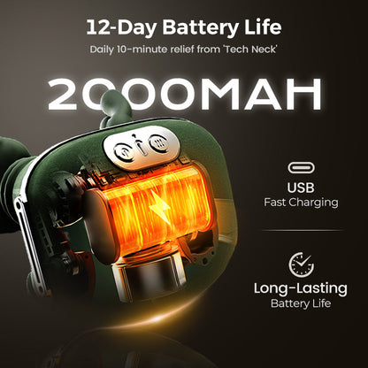 💞Ciepły masażer szyi na Boże Narodzenie – inteligentny masażer z trzema prędkościami🎁