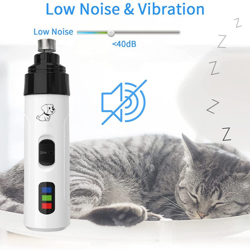 Cichy i bezpieczny pilnik do pazurów dla psów i kotów🐾