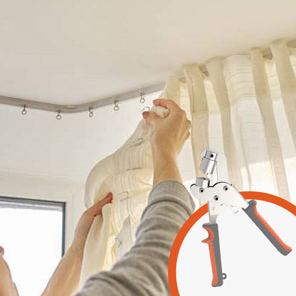 🔥Wytrzymałe ręczne szczypce do dziurkowania z przelotkami