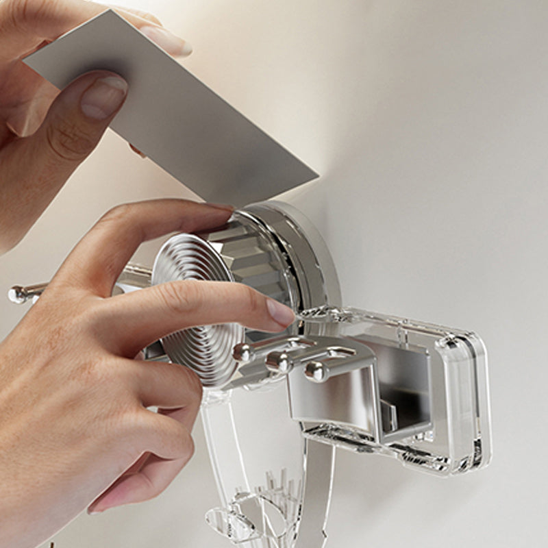 4-pozycyjny stojak na szczoteczki do zębów z przyssawką próżniową