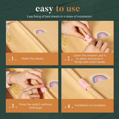 💥2025 Nowe uchwyty do prześcieradeł, zatrzaski do prześcieradeł, klipsy