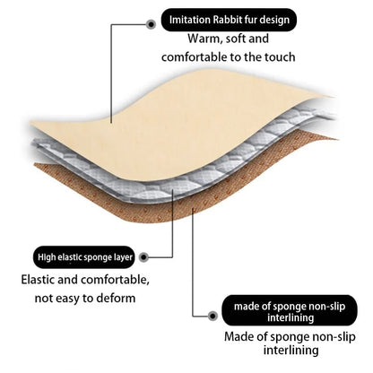 🔥🚗Pluszowa poduszka na fotel samochodowy