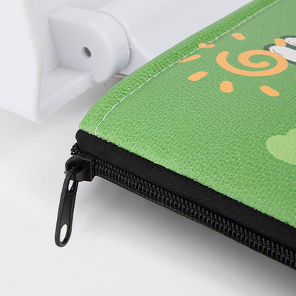 Wodoodporna nakładka na deskę sedesową z nadrukiem i zamkiem błyskawicznym