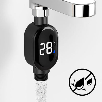 Wodoodporny wyświetlacz LED Termometr prysznicowy w stopniach Celsjusza