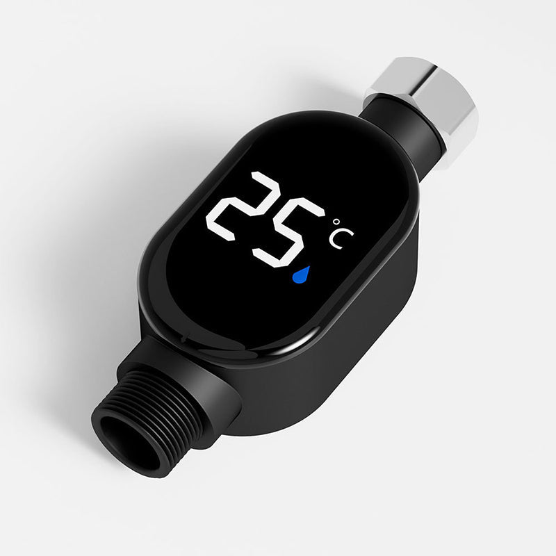 Wodoodporny wyświetlacz LED Termometr prysznicowy w stopniach Celsjusza