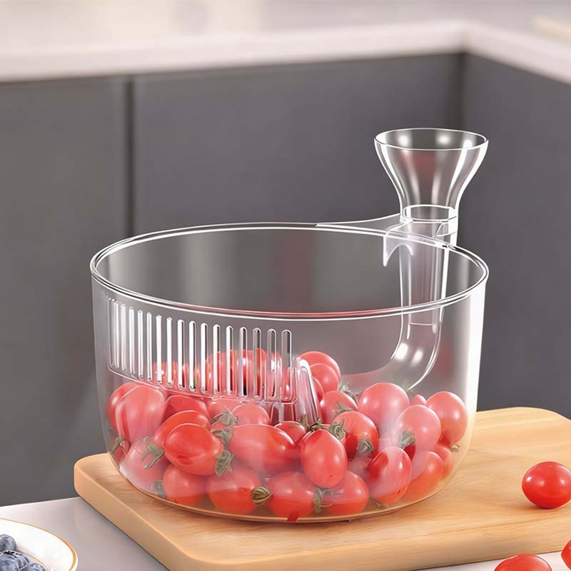 Koszyk do mycia i odsączania warzyw 2 w 1