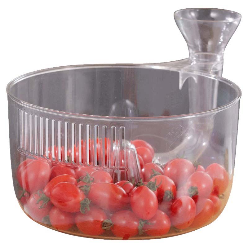 Koszyk do mycia i odsączania warzyw 2 w 1