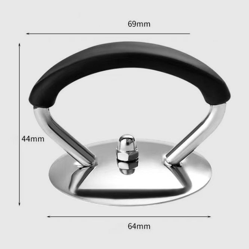 Silikonowa pokrywka do garnka z uchwytem zapobiegającym poparzeniom
