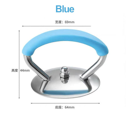 Silikonowa pokrywka do garnka z uchwytem zapobiegającym poparzeniom