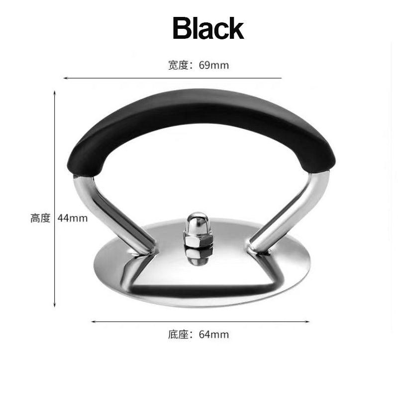 Silikonowa pokrywka do garnka z uchwytem zapobiegającym poparzeniom