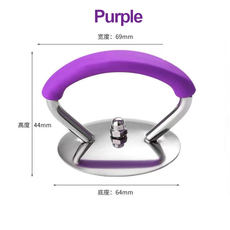 Silikonowa pokrywka do garnka z uchwytem zapobiegającym poparzeniom