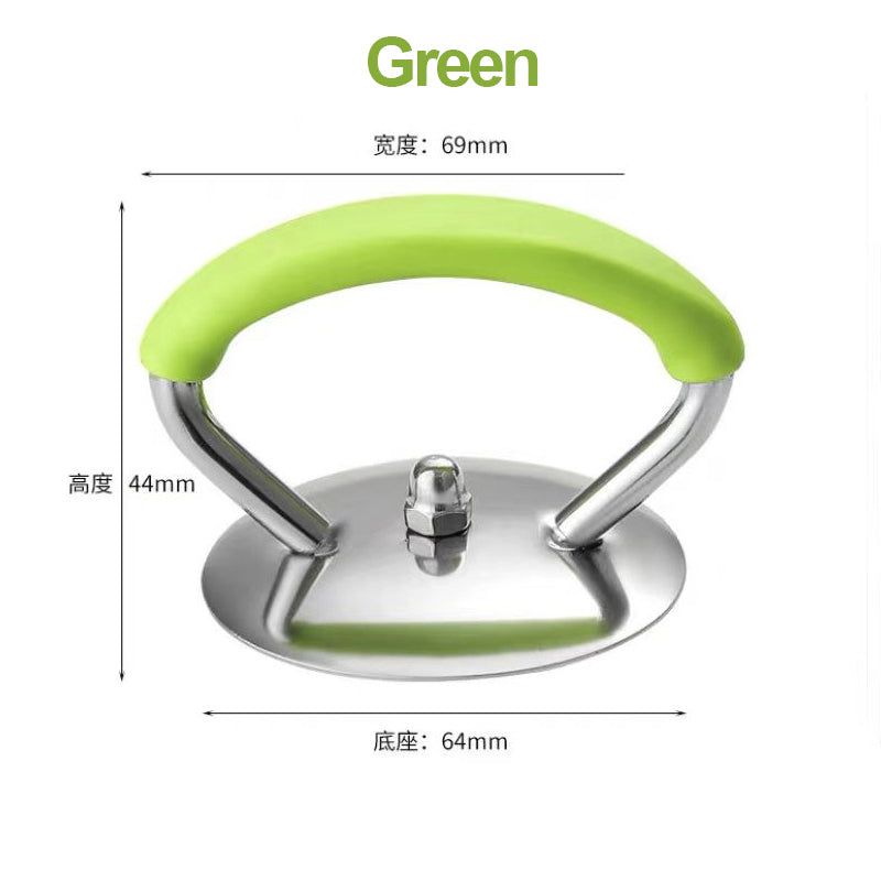 Silikonowa pokrywka do garnka z uchwytem zapobiegającym poparzeniom