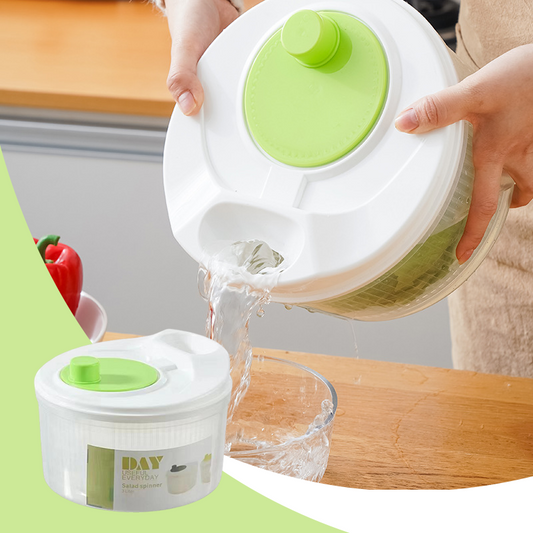 Wielofunkcyjna ręczna wirówka do sałatek do mycia warzyw i owoców