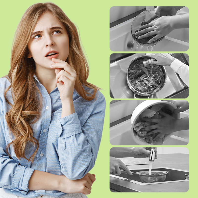 Wielofunkcyjna ręczna wirówka do sałatek do mycia warzyw i owoców