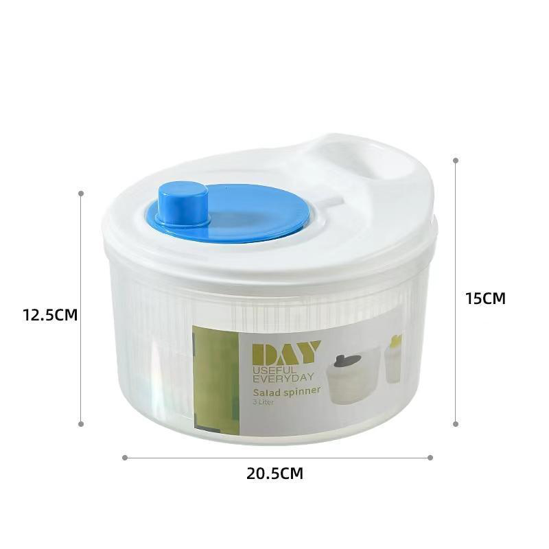 Wielofunkcyjna ręczna wirówka do sałatek do mycia warzyw i owoców