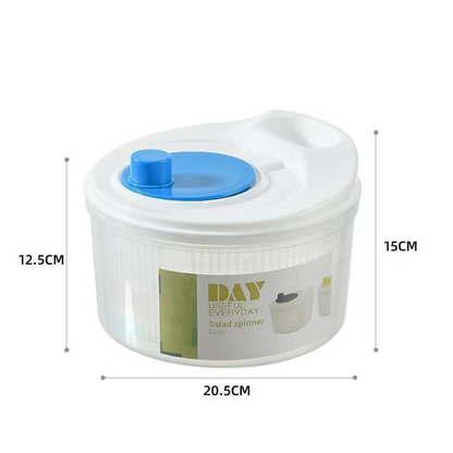 Wielofunkcyjna ręczna wirówka do sałatek do mycia warzyw i owoców