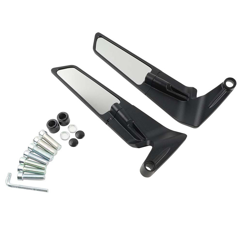 1 para regulowanych, obrotowych lusterek wstecznych do motocykla