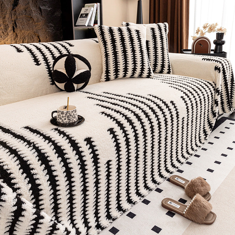 🛋️Miękka, antypoślizgowa narzuta na kanapę z pluszu