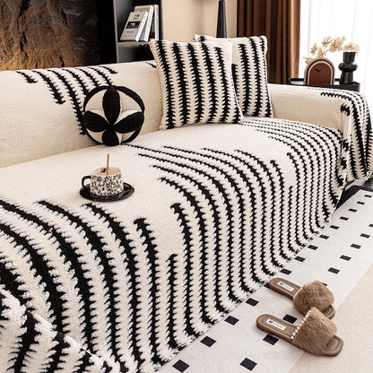 🛋️Miękka, antypoślizgowa narzuta na kanapę z pluszu