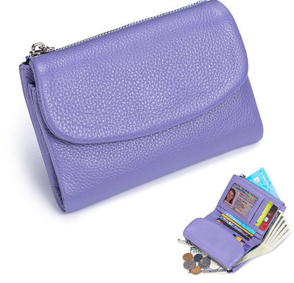 Uniwersalny portfel skórzany – lekki i z wieloma przegrodami