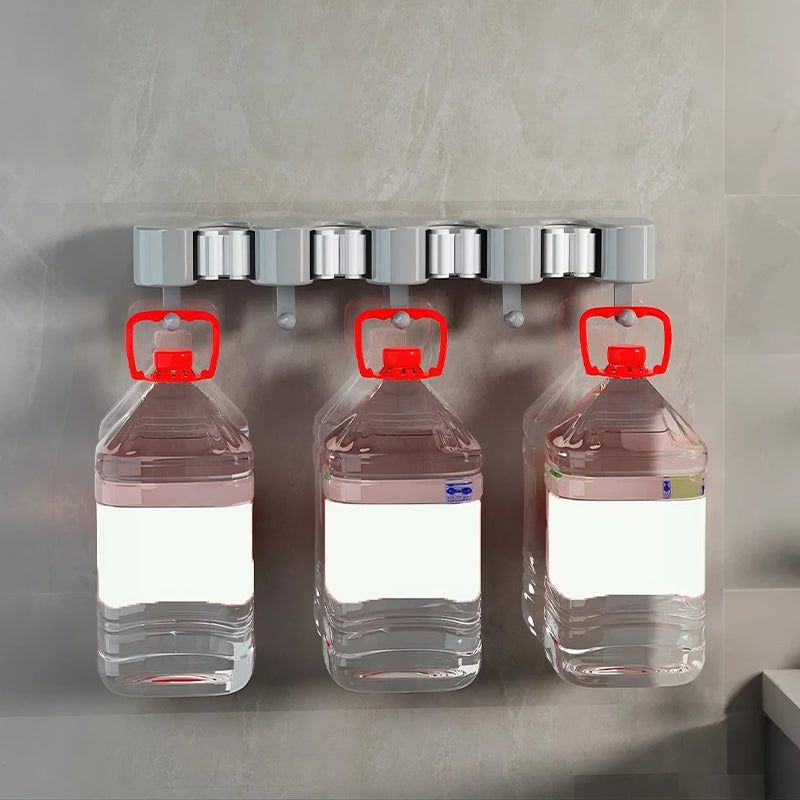 Wieszak ścienny na mopa i miotłę