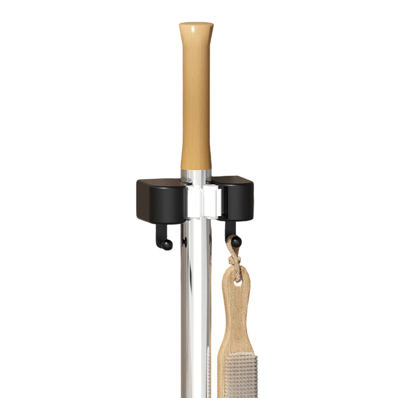 Wieszak ścienny na mopa i miotłę