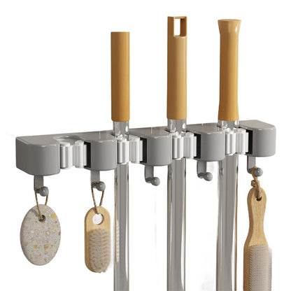 Wieszak ścienny na mopa i miotłę