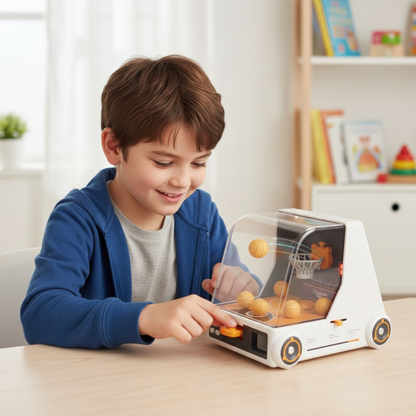 Mini asztali kosárlabda játék