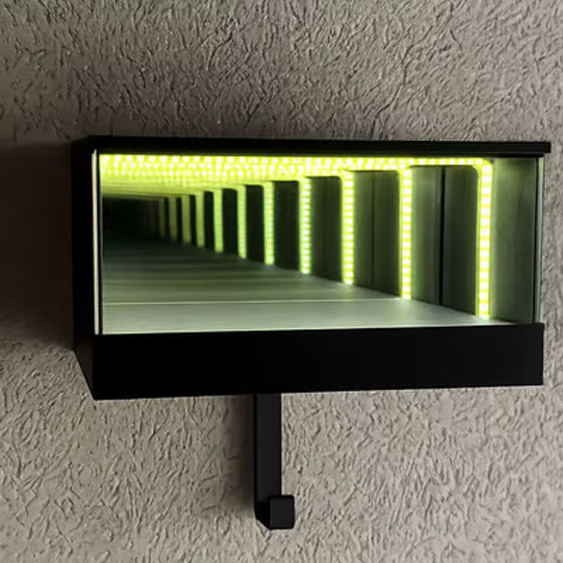 Infinity Mirror LED Garazowy uchwyt na klucze